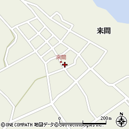 沖縄県宮古島市下地来間52周辺の地図