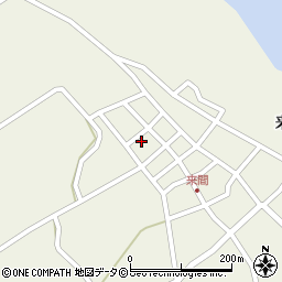 沖縄県宮古島市下地来間372周辺の地図