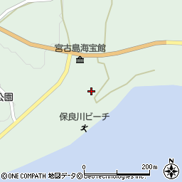 宮古島海宝館 レストラン海宝周辺の地図