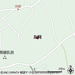 沖縄県宮古島市城辺友利周辺の地図