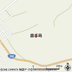 沖縄県宮古島市下地嘉手苅周辺の地図