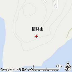 東京都小笠原村硫黄島（摺鉢山）周辺の地図
