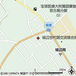 沖縄県宮古島市城辺福里870周辺の地図