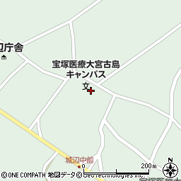 宮古島市立城辺中学校周辺の地図