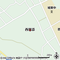 沖縄県宮古島市城辺西里添周辺の地図