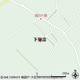 沖縄県宮古島市城辺下里添周辺の地図