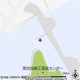 宮古島市伝統工芸品センター周辺の地図