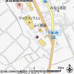 ワイド市場宮古島周辺の地図