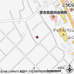 ダイソー宮古島店周辺の地図