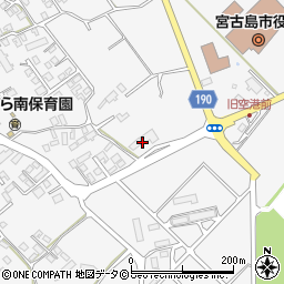 株式会社南九州沖縄クボタ宮古営業所周辺の地図