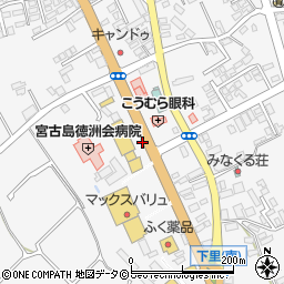 北海道ラーメン奥原流 追風丸 宮古店周辺の地図
