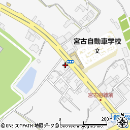 株式会社オリックスレンタカー　宮古島周辺の地図