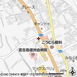 ファミリーマート宮古松原南店周辺の地図