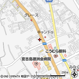 ＪＡ宮古セルフＳＳ周辺の地図