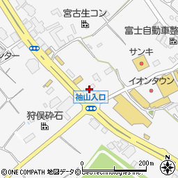 沖縄協同ガス株式会社　宮古事業所周辺の地図