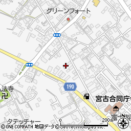 砂川盛義司法書士事務所周辺の地図