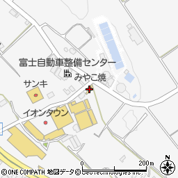 みやこ焼周辺の地図