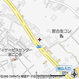 オリックスレンタカー宮古島　マンゴー店周辺の地図