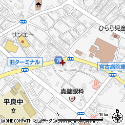 砂川内科医院周辺の地図