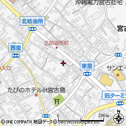 和琉創作dining 雅（MIYABI）周辺の地図