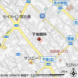 焼肉松田周辺の地図