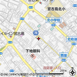 ファミリーマート宮古西里大通り店周辺の地図