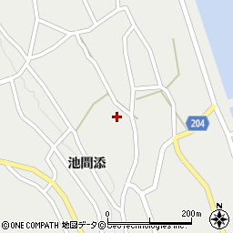 沖縄県宮古島市伊良部池間添625周辺の地図