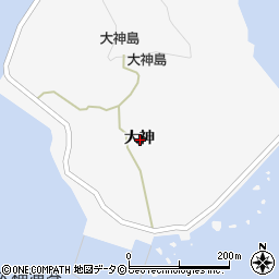 沖縄県宮古島市平良大神周辺の地図