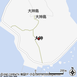 沖縄県宮古島市平良（大神）周辺の地図