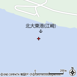 江崎港周辺の地図