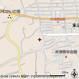 沖縄県糸満市米須周辺の地図