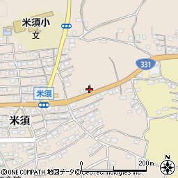 沖縄県糸満市米須375周辺の地図