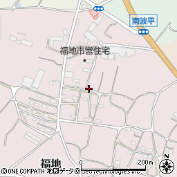 沖縄県糸満市福地周辺の地図