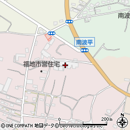 琉球ガラス村周辺の地図