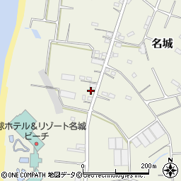 沖縄県糸満市名城876周辺の地図