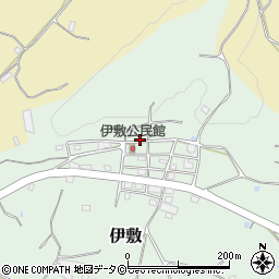 沖縄県糸満市伊敷周辺の地図