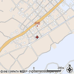 沖縄県島尻郡八重瀬町仲座99周辺の地図