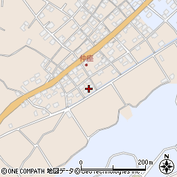 沖縄県島尻郡八重瀬町仲座97周辺の地図