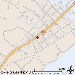 沖縄県島尻郡八重瀬町仲座92周辺の地図