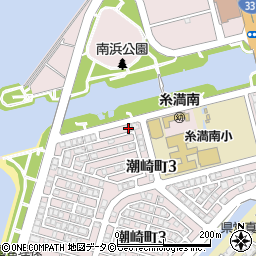 沖縄県糸満市潮崎町周辺の地図