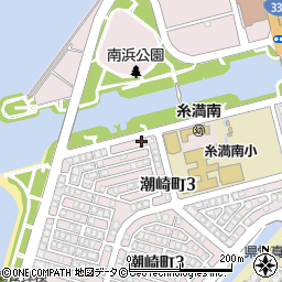 沖縄県糸満市潮崎町周辺の地図