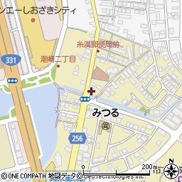 糸満郵便局前周辺の地図