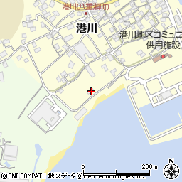 沖縄県島尻郡八重瀬町港川372周辺の地図