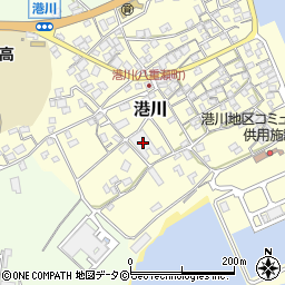 沖縄県島尻郡八重瀬町港川222周辺の地図