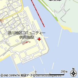 港川公園トイレ１周辺の地図