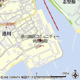 沖縄県島尻郡八重瀬町港川352周辺の地図