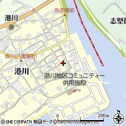 沖縄県島尻郡八重瀬町港川329周辺の地図