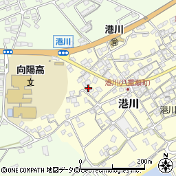 沖縄県島尻郡八重瀬町港川176-8周辺の地図