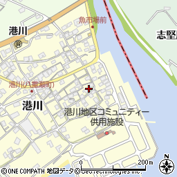 沖縄県島尻郡八重瀬町港川281周辺の地図