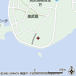 沖縄県南城市玉城奥武240周辺の地図